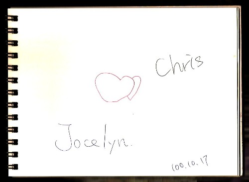 Chris love Jocelyn