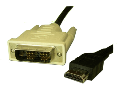 252B HDMI TO DVI CABLE ASSEMBLY